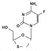 Emtricitabine Structural Formula