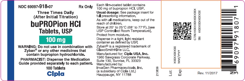 label 100 mg
