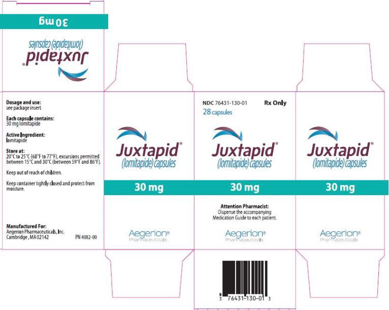 Package Label - Principal Display Panel – 30 mg, 28 ct Capsule Carton
