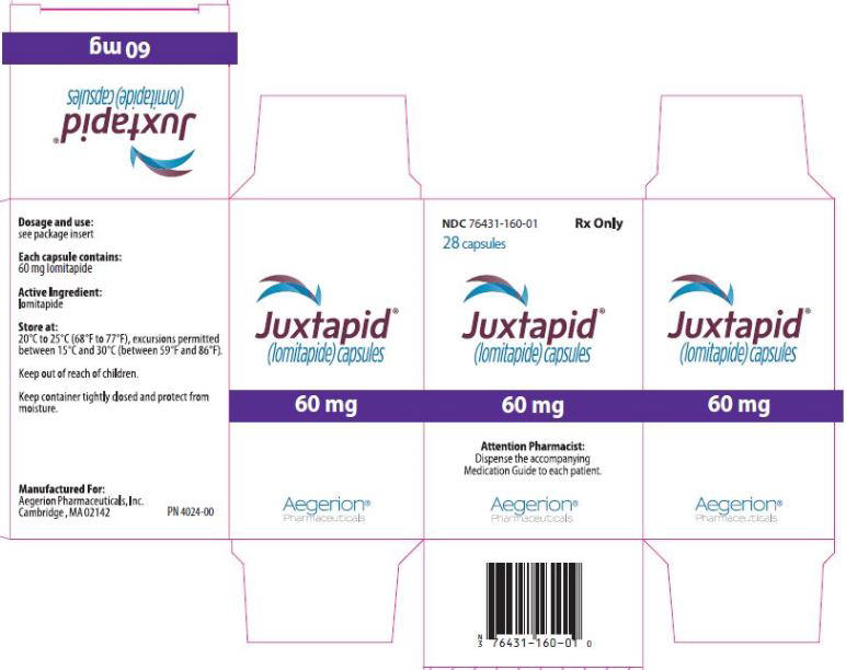Package Label - Principal Display Panel – 60 mg, 28 ct Capsule Carton