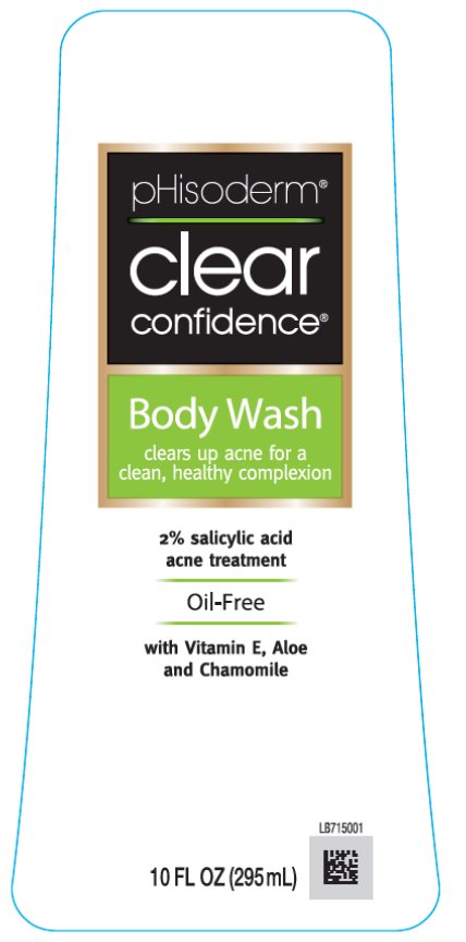 Phisoderm Clear Confidence Body Wash