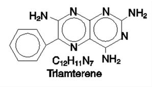 Triamterene Chemical Structure