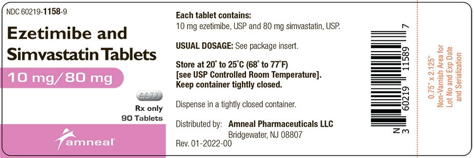 10mg/80mg 90 count label