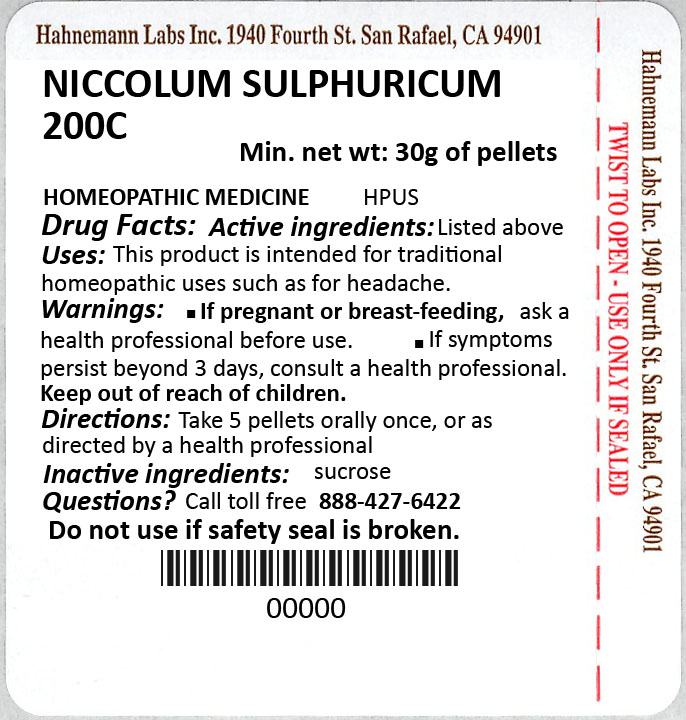 Niccolum Sulphuricum 200C 30g