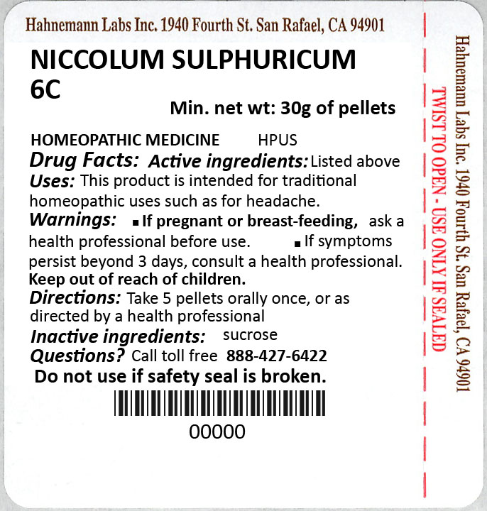 Niccolum Sulphuricum 6C 30g