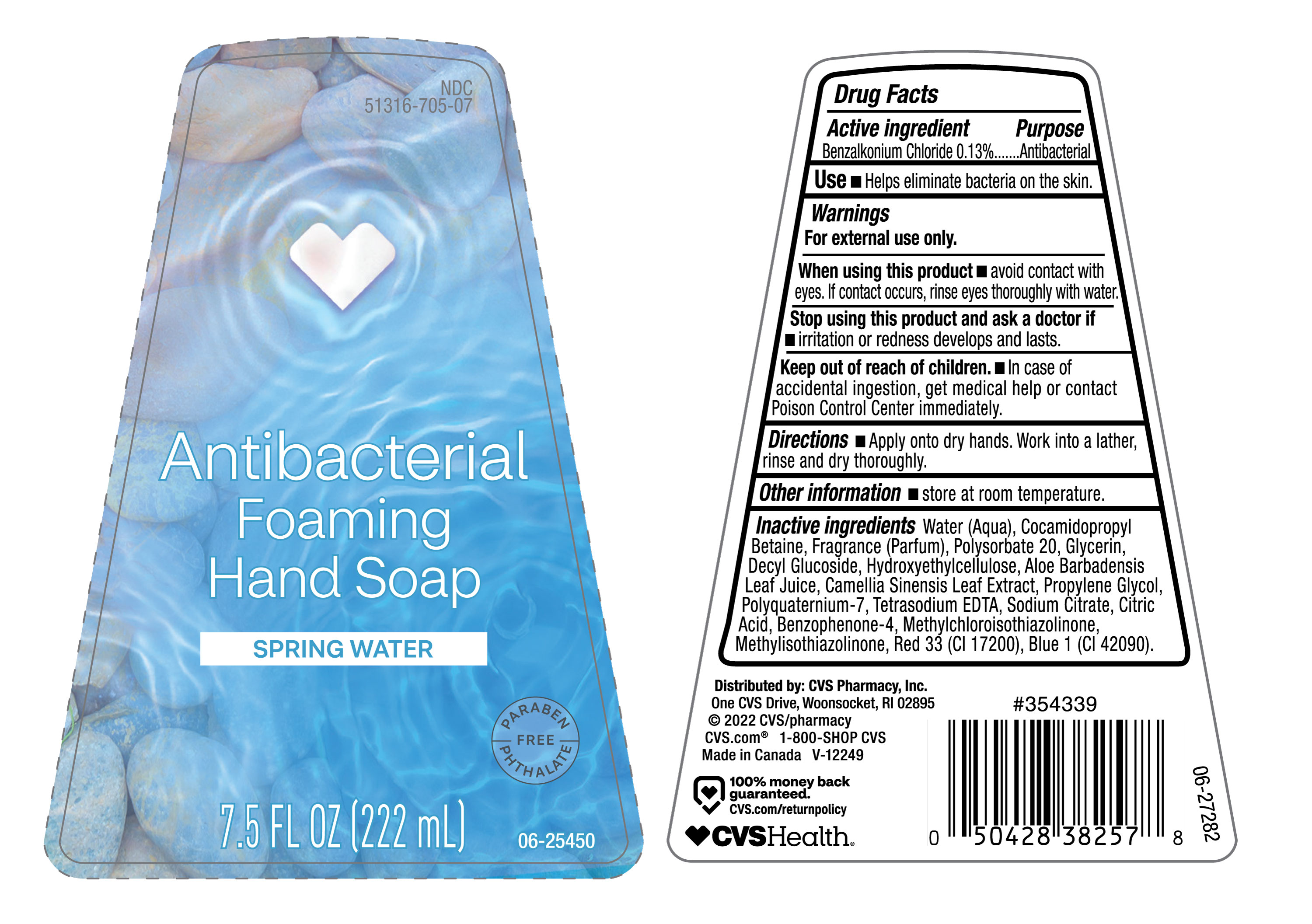CVS SPRNGWTR BZK 24X7.5OZ FHSP