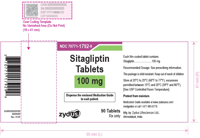 100 mg label