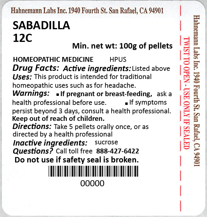 Sabadilla 12C 100g