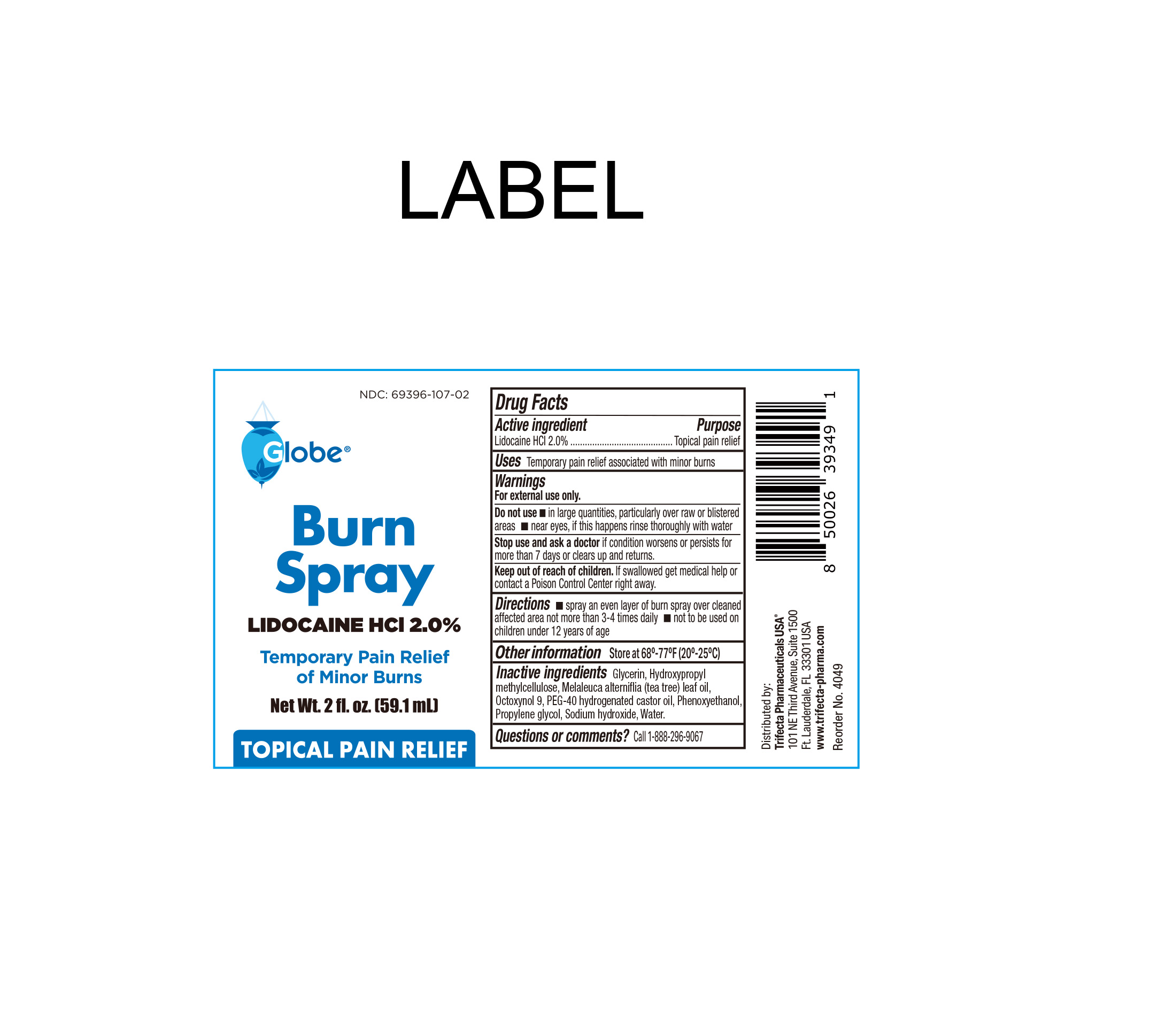 4049 GLOBE BURN SPRAY 2OZ REV09 071024 CDER