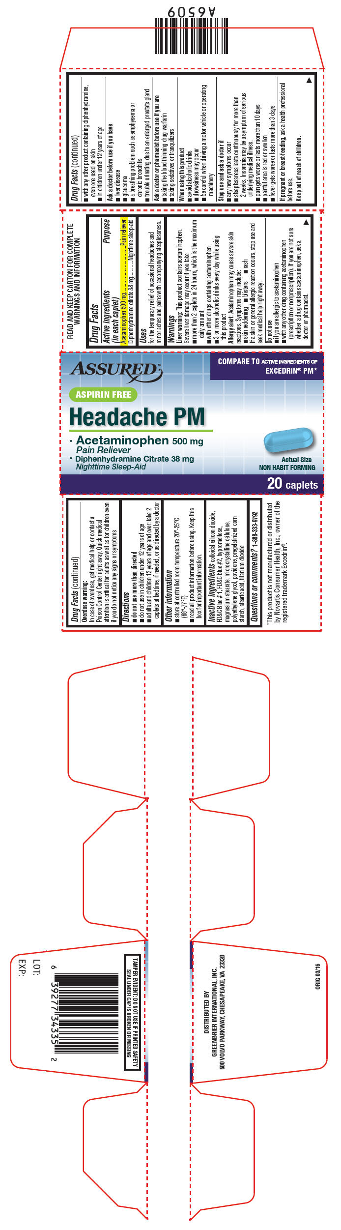 PRINCIPAL DISPLAY PANEL - 20 Caplet Bottle Carton