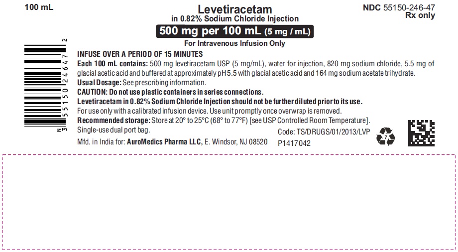 PACKAGE LABEL-PRINCIPAL DISPLAY PANEL - 500 mg per 100 mL (5 mg / mL) - Infusion Bag Label