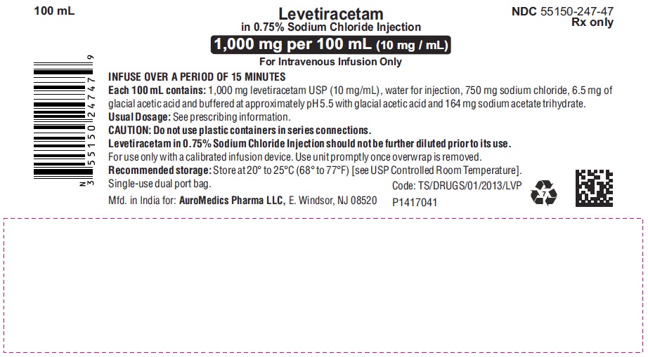 PACKAGE LABEL-PRINCIPAL DISPLAY PANEL - 1,000 mg per 100 mL (10 mg / mL) - Infusion Bag Label