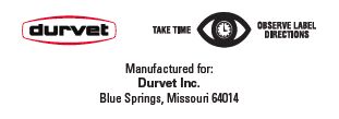image of durvet logo and eye clock