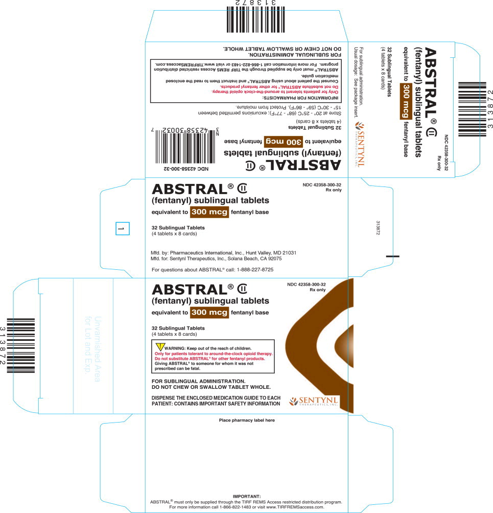 Principal Display Panel - 300 mcg Carton Label
