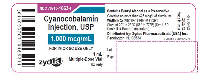 container label 1mL