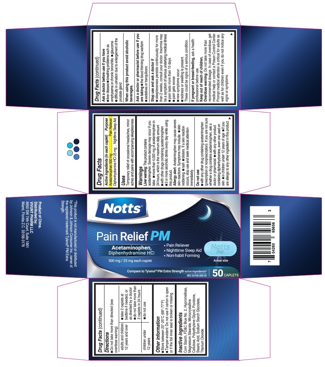 Box Notts Pain Relief PM x 24 caplets - 02