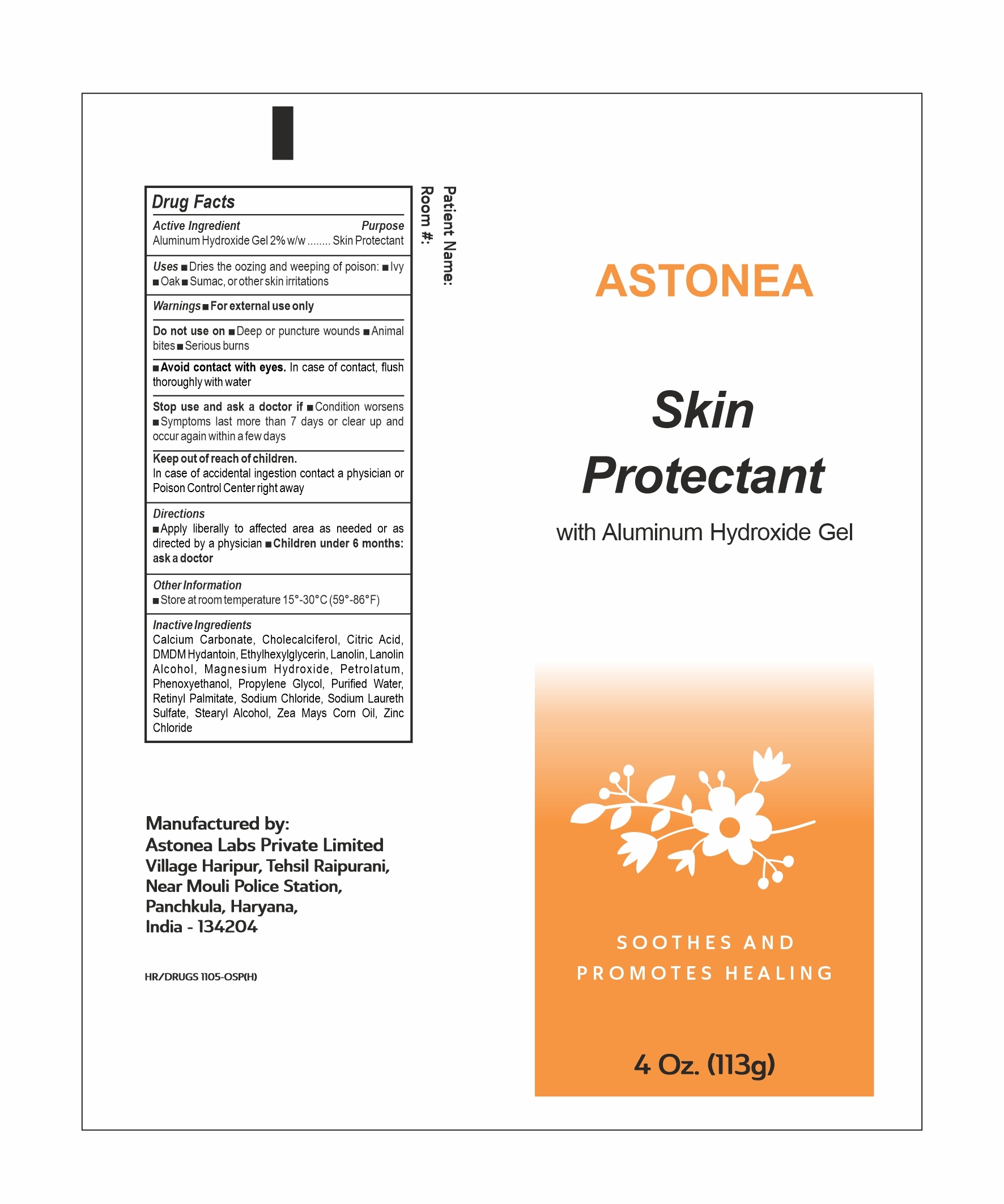 ASTONEAGRAN aluminium hydroxide ointment