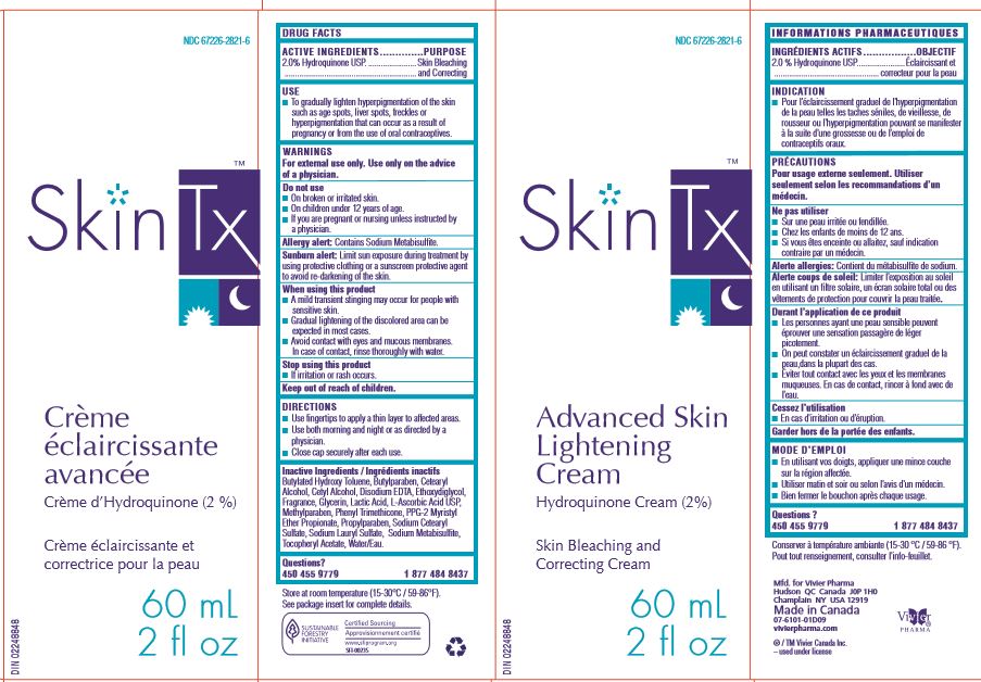 Advanced Skin Lightening Cream_Carton Label