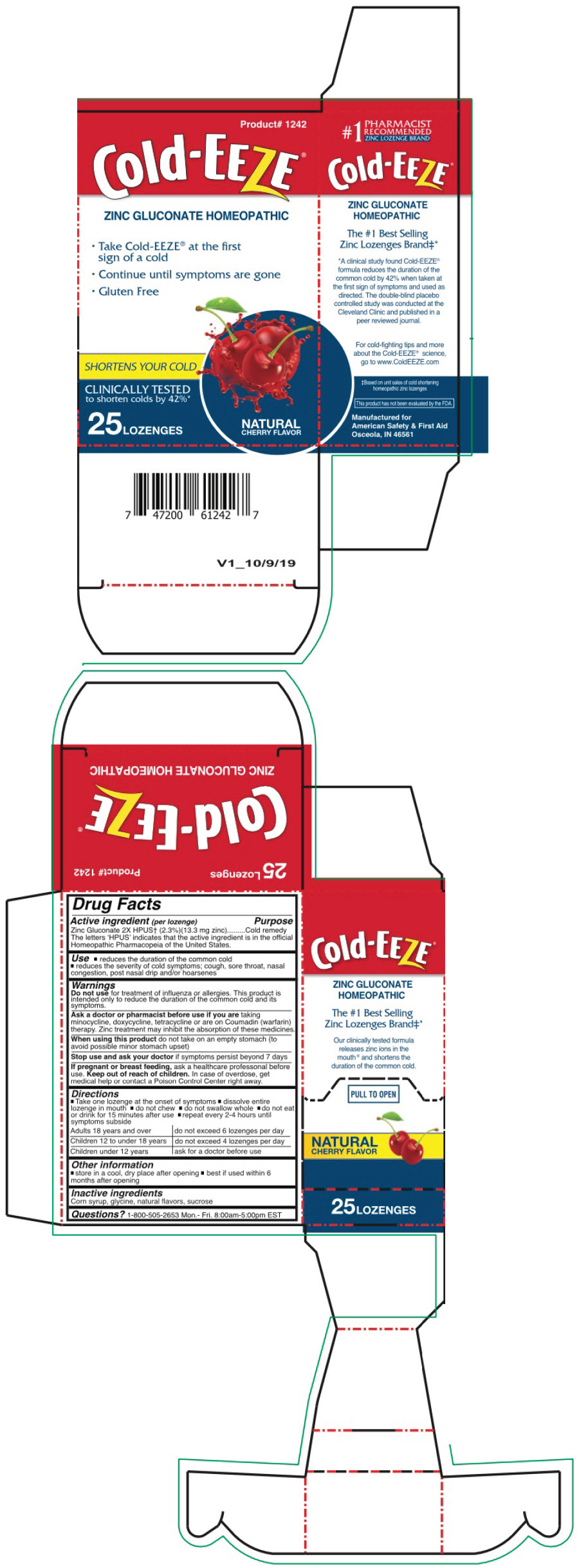 PRINCIPAL DISPLAY PANEL - 25 Lozenge Box