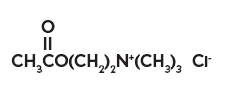 acetylcholine chloride (structural formula)