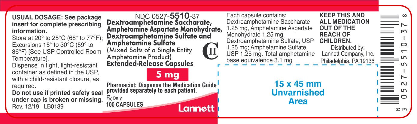 amphetamine-er-container-label-5mg-100ct