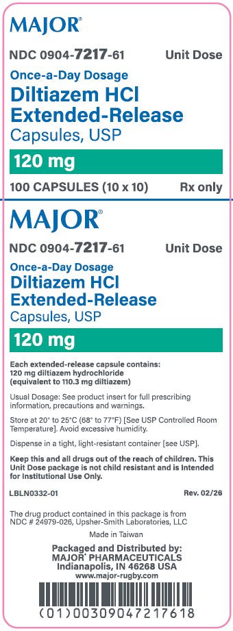 120mg carton label