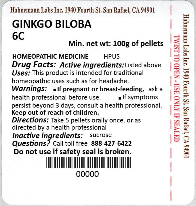 Ginkgo Biloba 6C 100g