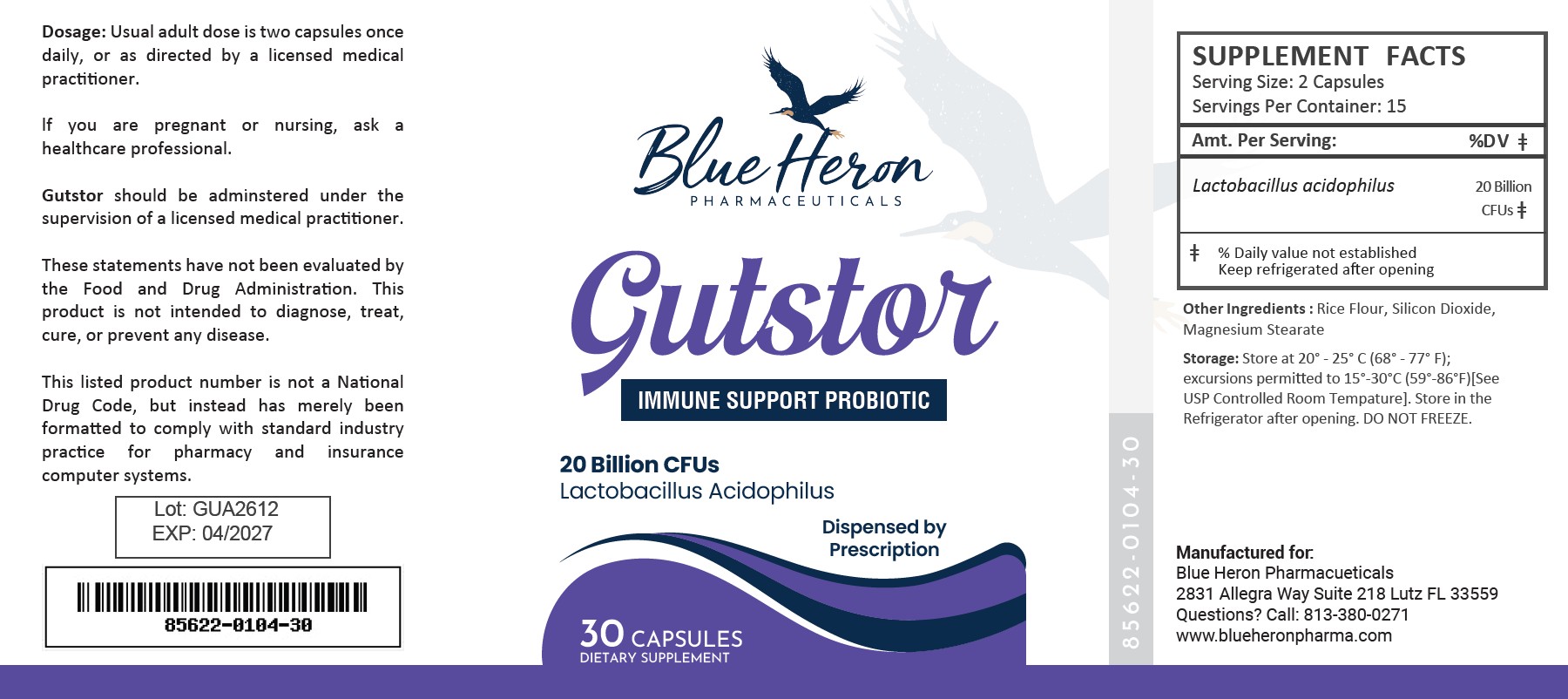 Gutstor Label