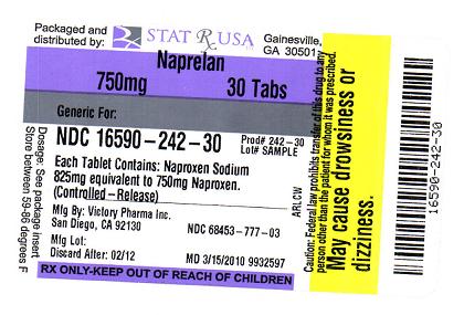 NAPRELAN 750MG LABEL IMAGE