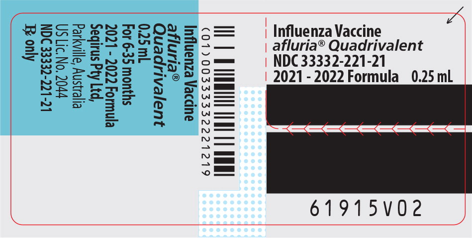Principal Display Panel - 0.25 mL Vial Label

