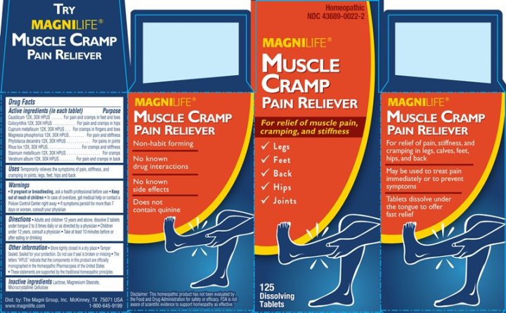 Muscle Cramp Pain Reliever ctn