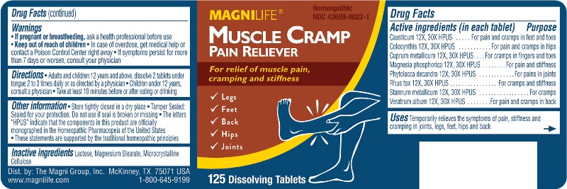 Muscle Cramp Pain Reliever lbl