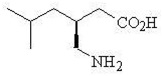 Pregabalin structure