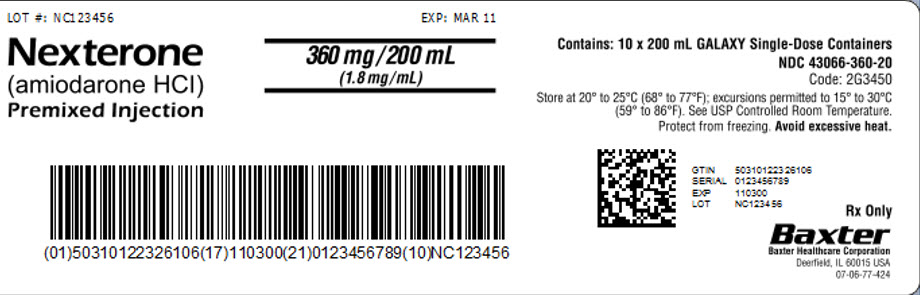 Representative Container Label 43066-150-10