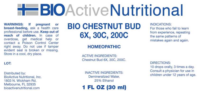 Bio Chestnut Bud 6X, 30C, 200C