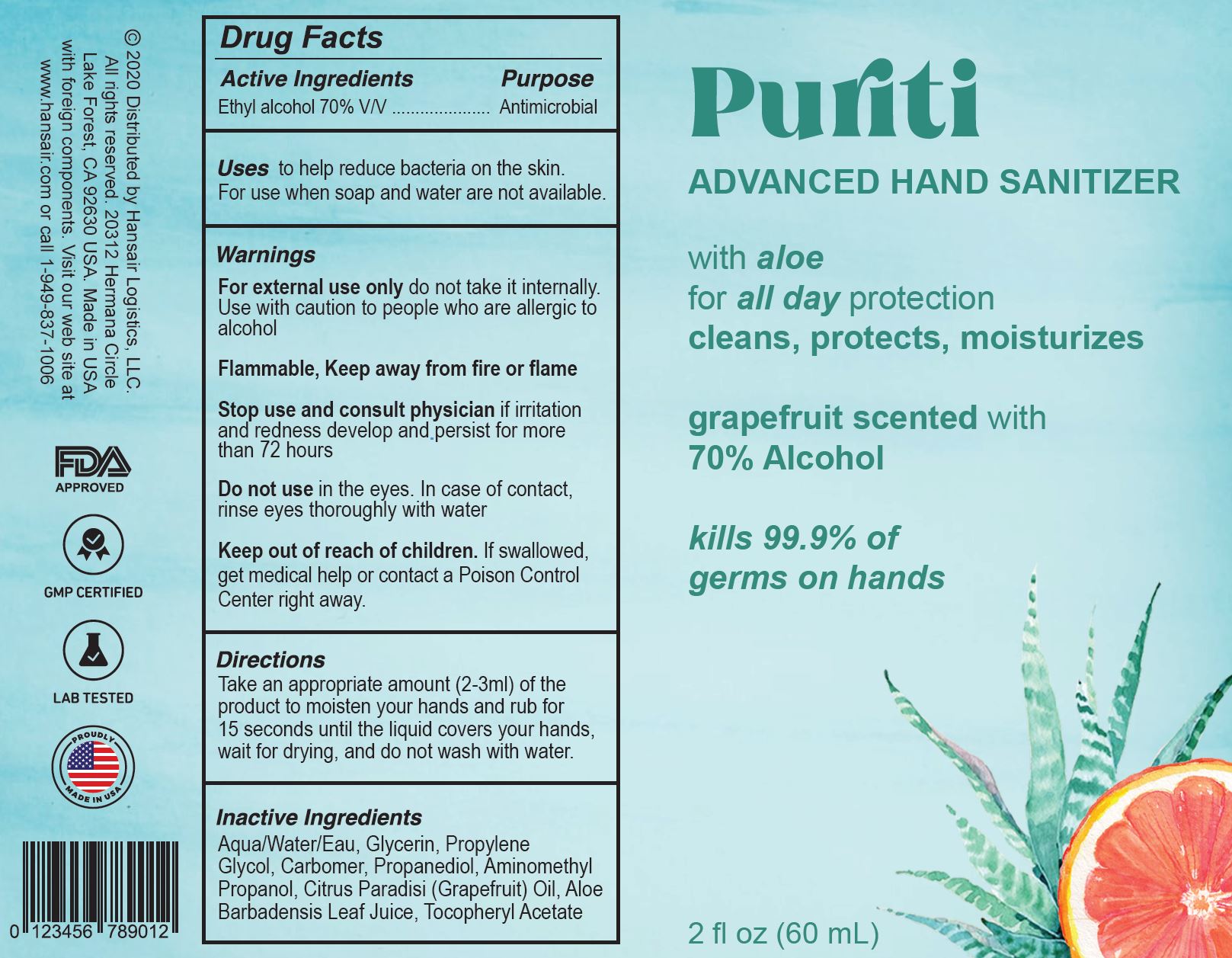 01b LBL_Puriti Advanced Hand Sanitizer_2oz