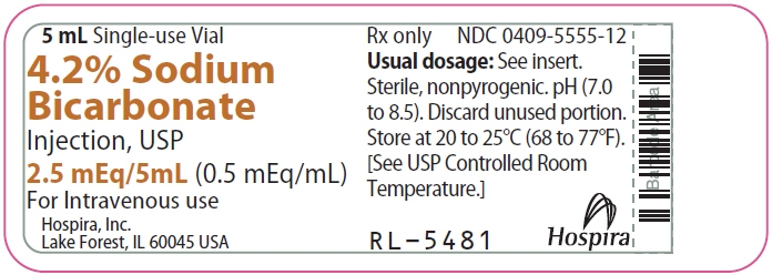PRINCIPAL DISPLAY PANEL - 5 mL Vial Label
