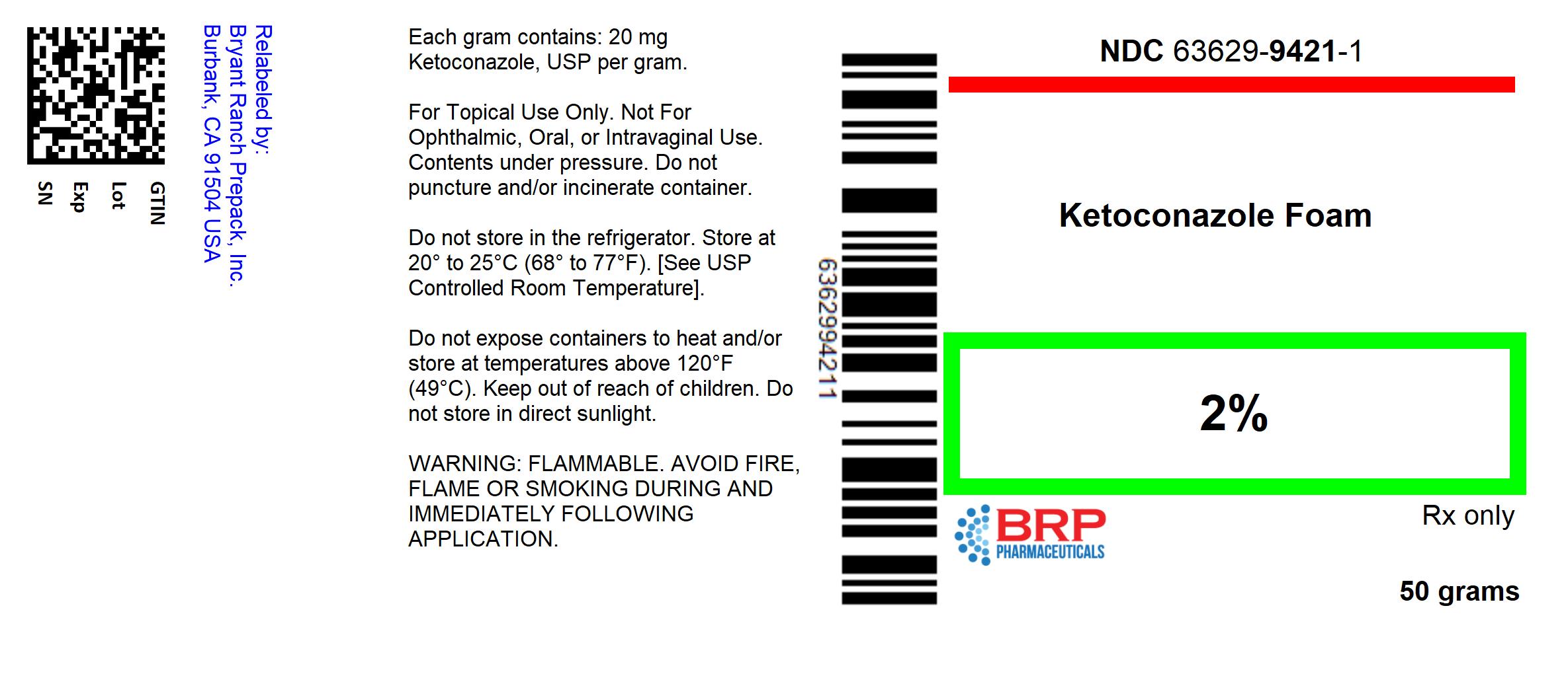 Ketoconazole Aerosol Foam