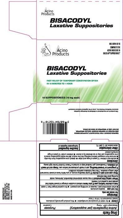 Acino Bisacodyl Label