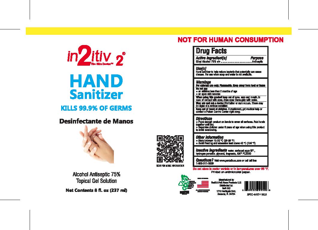 In2itiv Hand Sanitizer 8 fl oz 237 mL	72697-0004-2