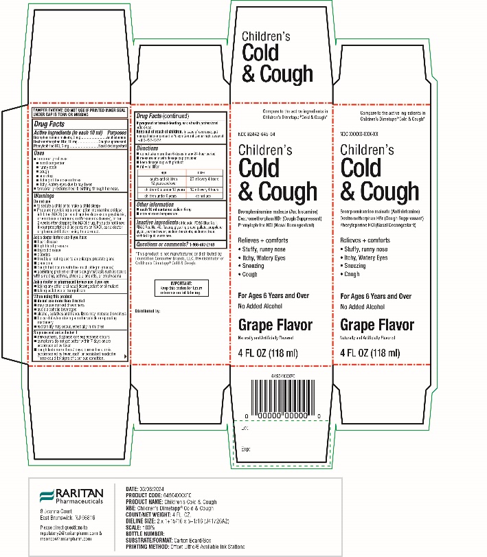  Target Children's Cold & Cough 4 FL OZ 118 mL