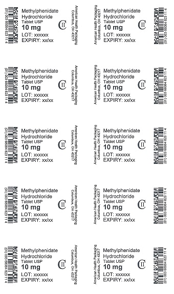 10 mg Methylphenidate HCl Tablet Blister