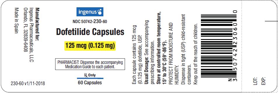 Container Label 0.125 mg - 60s Count