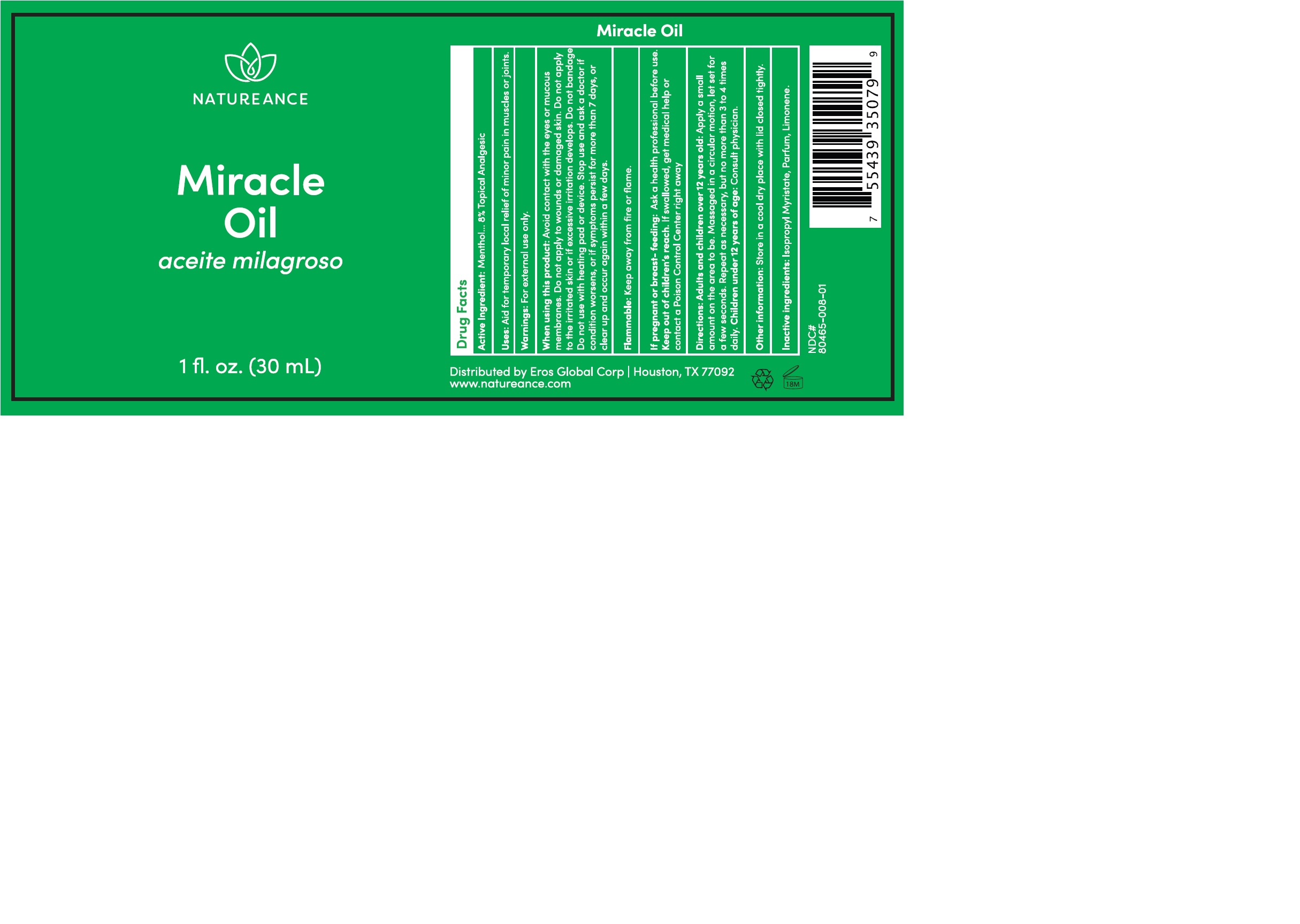 MIRACLE OIL 1OZ