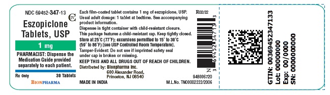 container label 1 mg