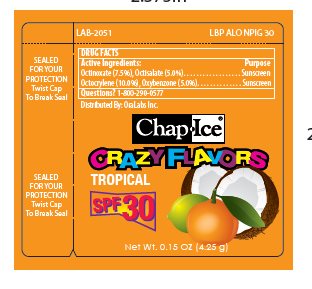 ChapIce Crazy Flavors SPF 30 Tropical
