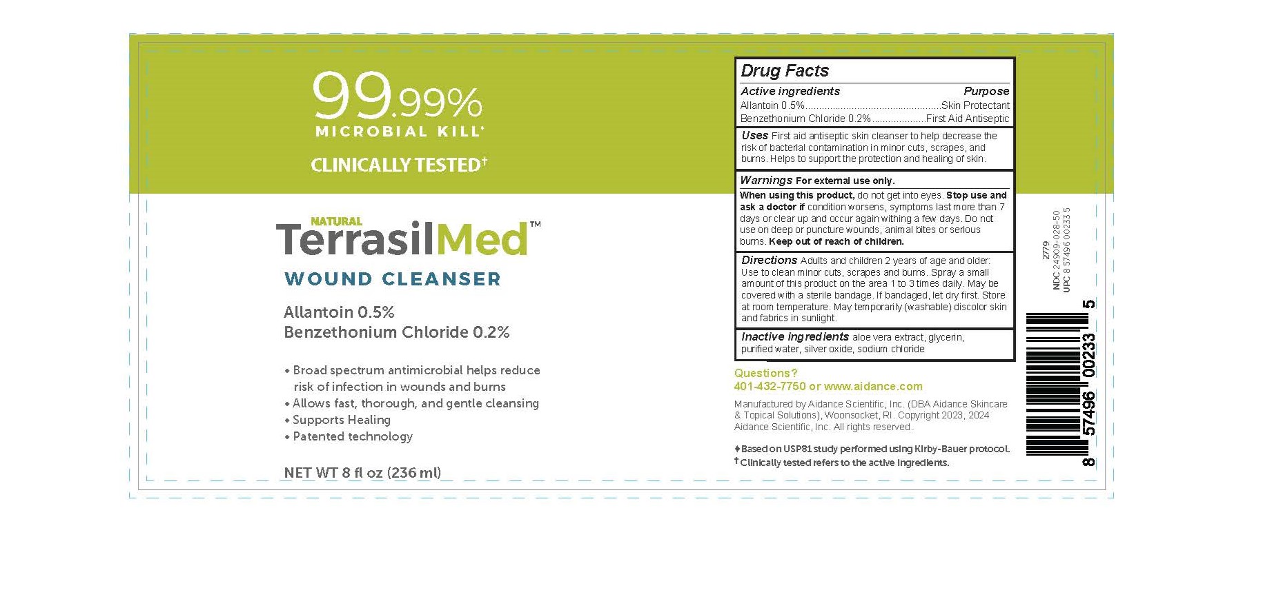 TerrasilMed Wound Cleanser