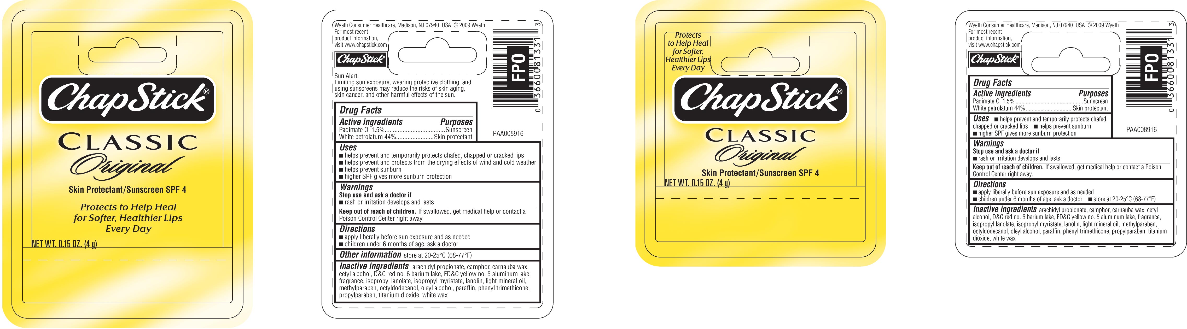 ChapStick Classic Original Packaging
