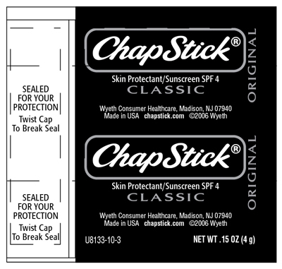 ChapStick Classic Original Label