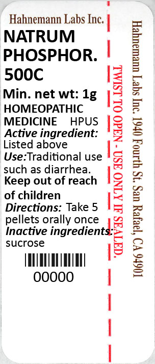 Natrum Phosphoricum 500C 1g